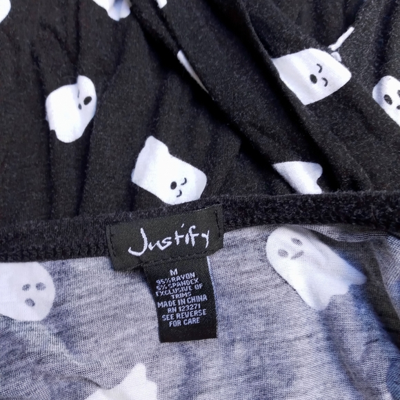 Justify Shirt Ghost Print Medium - Picture 7 of 7